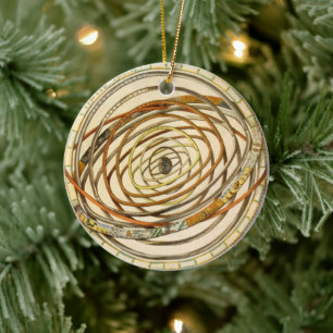 Vintage Astronomy Orbit Planets, Andreas Cellarius Ceramic Ornament