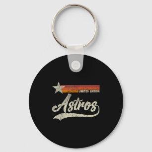 Vintage Astros Retro Style 70s 80s First Name Keychain