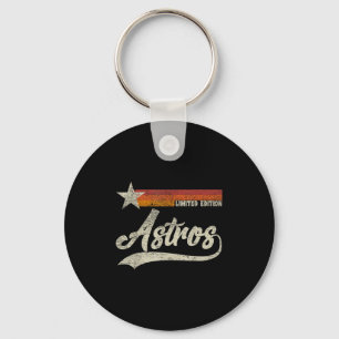Vintage Astros Retro Style 70s 80s First Name  Keychain