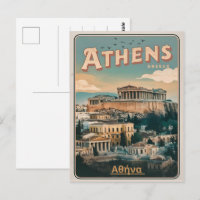 vintage Athens capital of Greece gifts