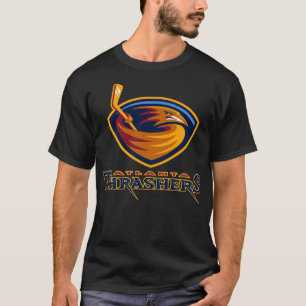 Vintage Atlanta Hockey Retro Thrashers Sticker T-Shirt
