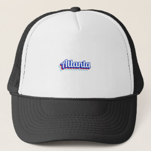 Vintage Atlanta Trucker Hat