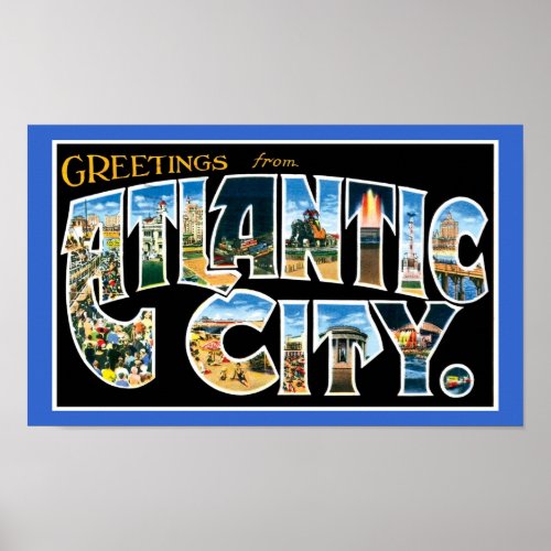vintage atlantic city poster