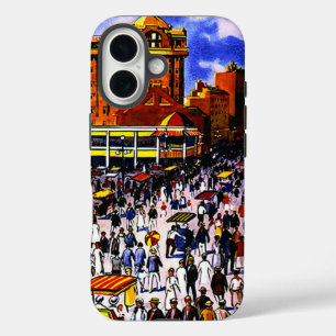 Vintage Atlantic City Travel iPhone 16 Case