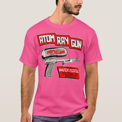 Vintage Atom Ray Gun 40s Water Toy T_Shirt