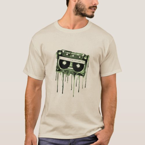 Vintage audiocassette T_Shirt