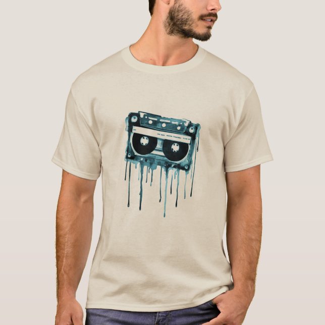 Vintage audiocassette T-Shirt (Front)