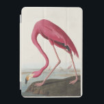 Vintage Audubon American Flamingo Pink Bird Art iPad Mini Cover<br><div class="desc">This iconic masterpiece, American Flamingo (Plate 431), is the crown jewel of John James Audubon’s monumental 19th-century work, The Birds of America. Known for his unparalleled scientific precision and artistic vision, Audubon depicts the flamingo in a dramatic, low-reaching pose, showcasing its vibrant, sun-drenched pink plumage against a serene coastal backdrop....</div>