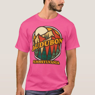 Vintage Audubon Pennsylvania Mountain Hiking Souve T-Shirt