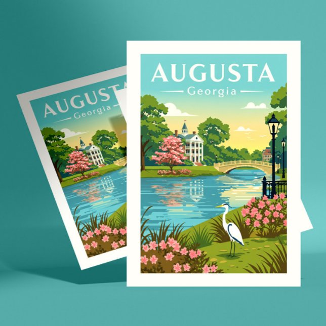 Vintage Augusta Georgia Postcard (Creator Uploaded)