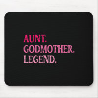 Vintage Aunt Godmother Legend Funny Auntie Mothers