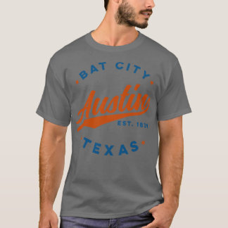 Vintage Austin Bat City Texas USA 1 T-Shirt
