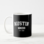 Vintage Austin Texas Est 1839 Souvenir Gift Coffee Mug