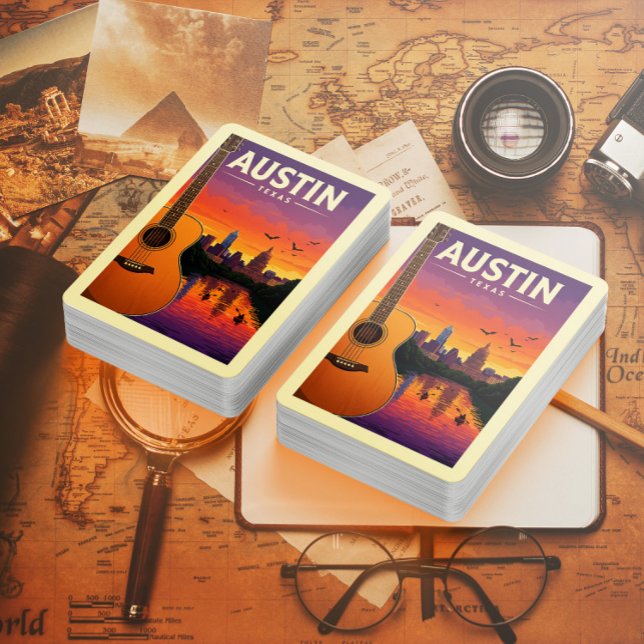   Vintage Austin Texas Poker Cards (Creator Uploaded)