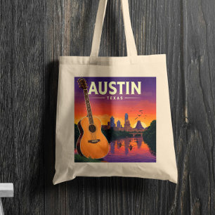 Vintage Austin Texas Tote Bag
