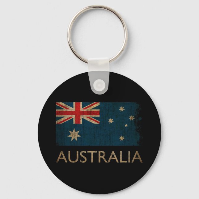 Vintage Australia Keychain (Front)