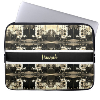 Vintage Austria Vienna Dreimaderlhaus Fiaker Laptop Sleeve