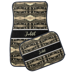 Vintage Austria Vienna Fiaker Staatsoper opera Car Floor Mat