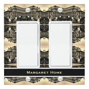 Vintage Austria Vienna Fiaker Staatsoper opera Light Switch Cover