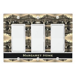 Vintage Austria Vienna Fiaker Staatsoper opera Light Switch Cover