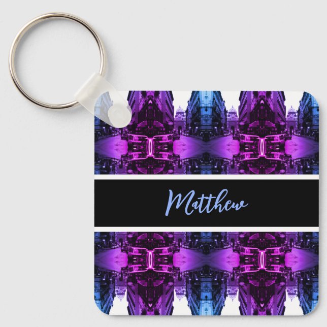 Vintage Austria Vienna Imperial Palace Keychain (Front)