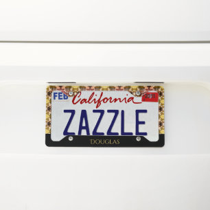 Vintage Austria Vienna parliament License Plate Frame