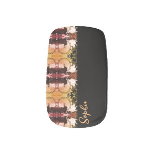 Vintage Austria Vienna Rathaus town hall Minx Nail Art