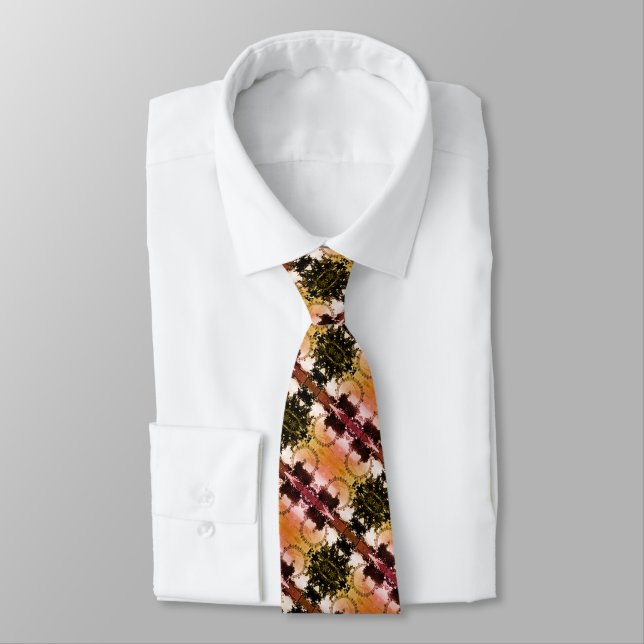 Vintage Austria Vienna Rathaus town hall Neck Tie (Tied)
