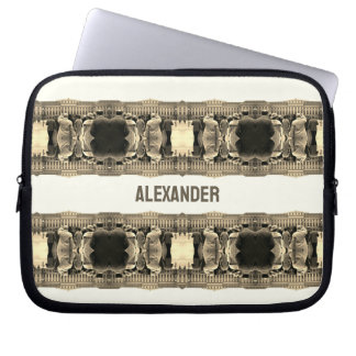 Vintage Austria Vienna Schonbrunn houses Laptop Sleeve