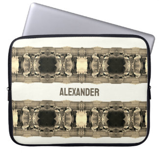 Vintage Austria Vienna Schonbrunn houses Laptop Sleeve