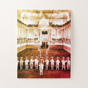 Vintage Austria Vienna Spanish Courbette Jigsaw Puzzle