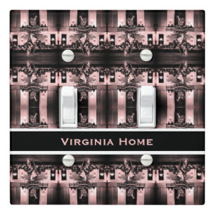 Vintage Austria Vienna Spanish Courbette Light Switch Cover