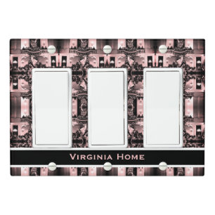 Vintage Austria Vienna Spanish Courbette Light Switch Cover