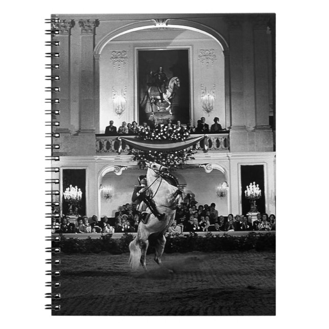 Vintage Austria Vienna Spanish Courbette Notebook (Front)