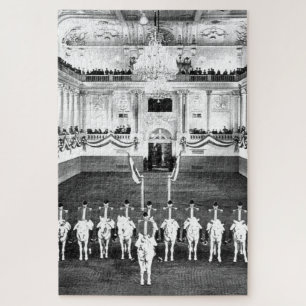 Vintage Austria Vienna Spanish Riding-School Jigsaw Puzzle