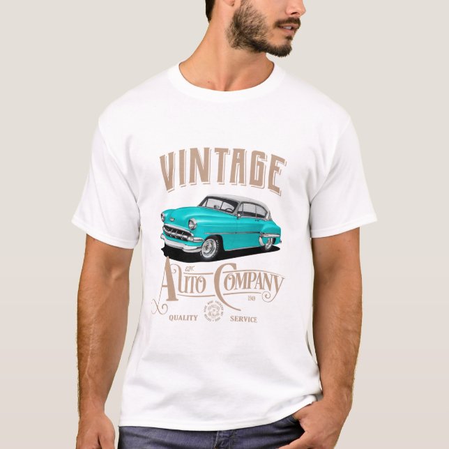 vintage auto company T-Shirt (Front)