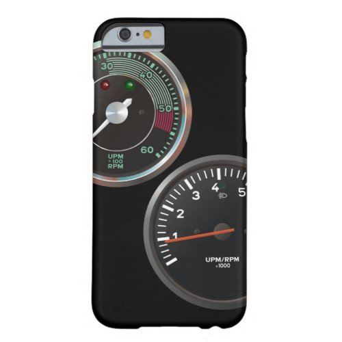 Vintage auto instruments  Classic car gauges Barely There iPhone 6 Case