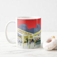 Vintage Auto Mechanics Complete Car Service Garage Coffee Mug