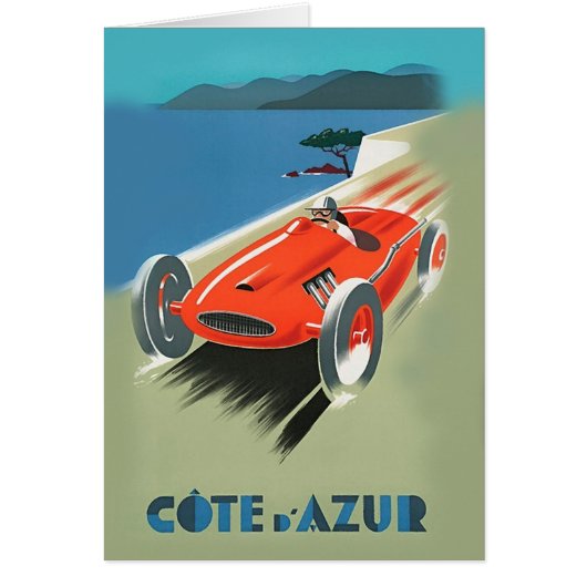 Vintage Auto Racing Cards (Front)
