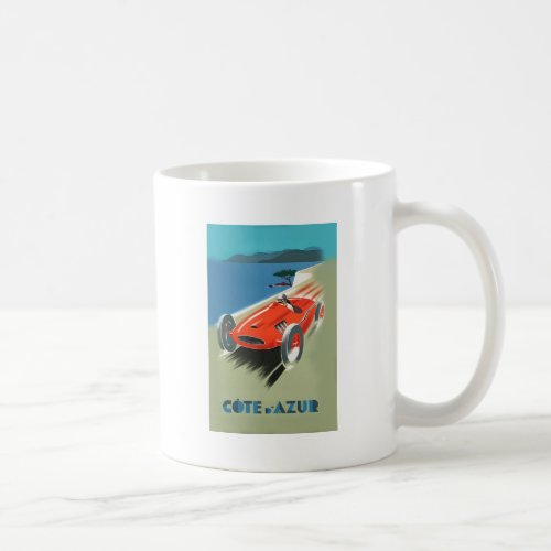 Vintage Auto Racing Coffee Mug
