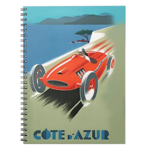 Vintage Auto Racing Notebook