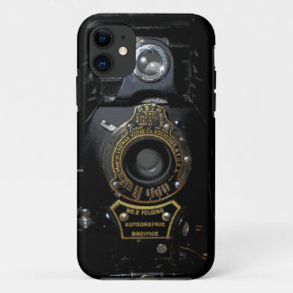 VINTAGE AUTOGRAPHIC BROWNIE FOLDING CAMERA iPhone 11 CASE