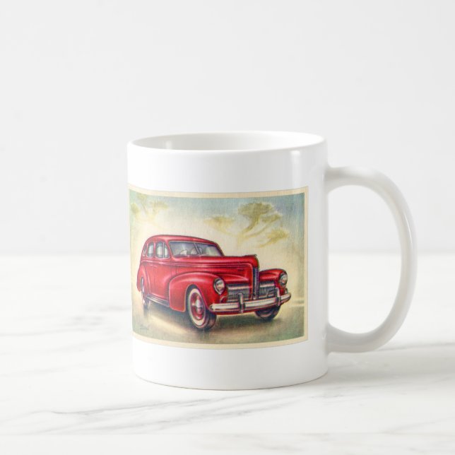 Vintage Automobile 1940 Nash Ambassador Coffee Mug (Right)