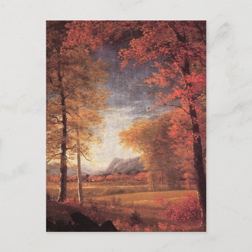 Vintage Autumn Colors Postcard