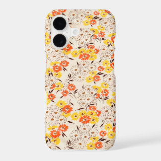 Vintage Autumn Floral iPhone 17 Case