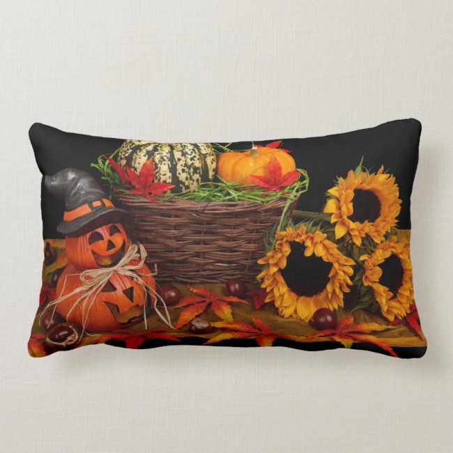 Vintage Autumn Lumbar Pillow
