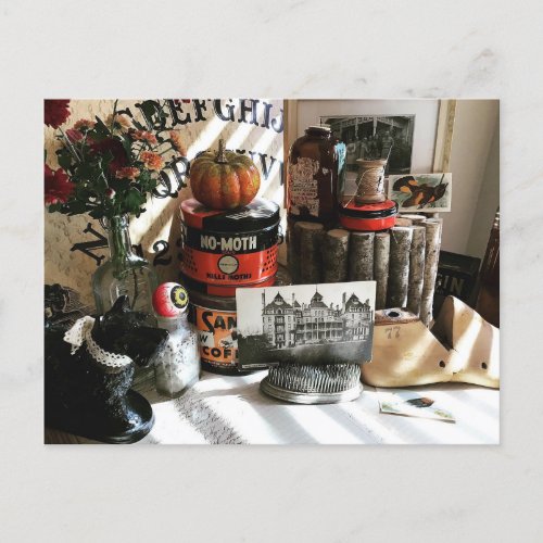 Vintage Autumn Postcard