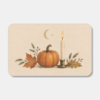 Vintage Autumn Pumpkin Candle Matchbox Matchboxes