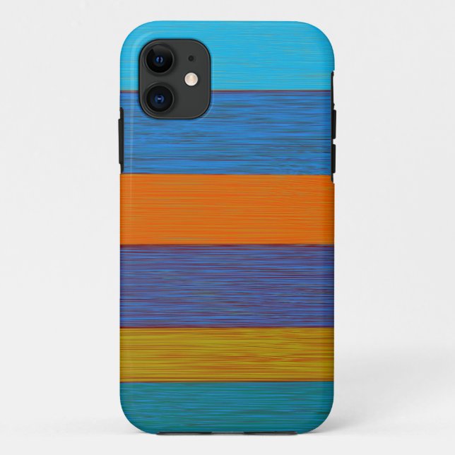 Vintage autumn stripes Case-Mate iPhone case (Back)