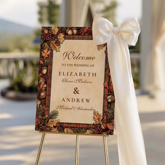 Vintage Autumn Woodland Romance Foam Board (Creator Uploaded)